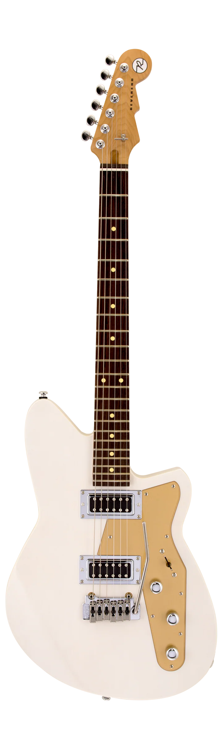 Reverend Jetstream RB w/Wilkinson Trem - Transparent White RW