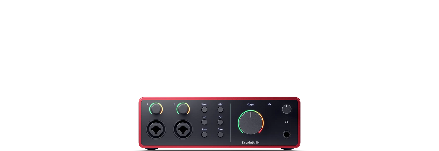 Focusrite Scarlett 4i4 4th Gen USB Audio Interface