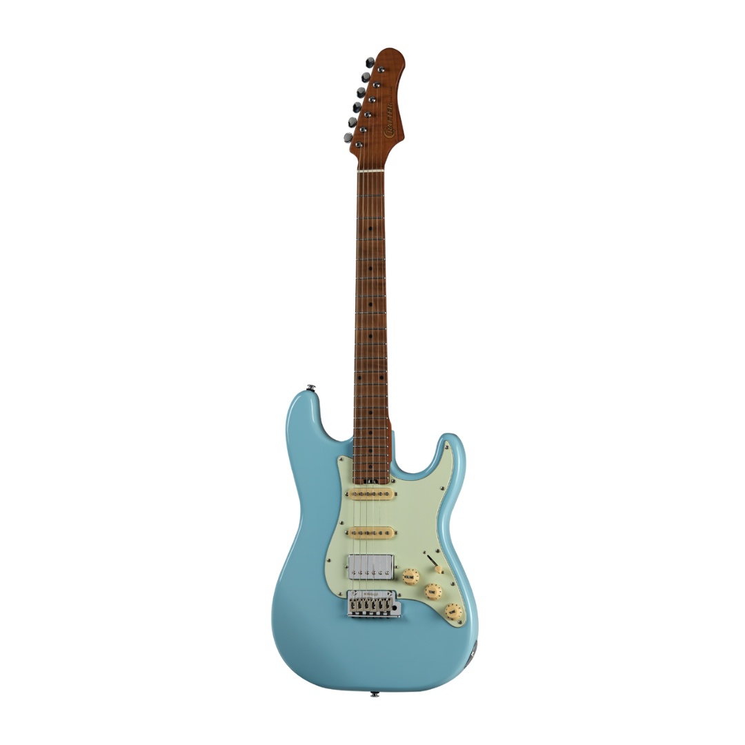 Crafter Modern Seoul HSS Electric Guitar - Day Blue