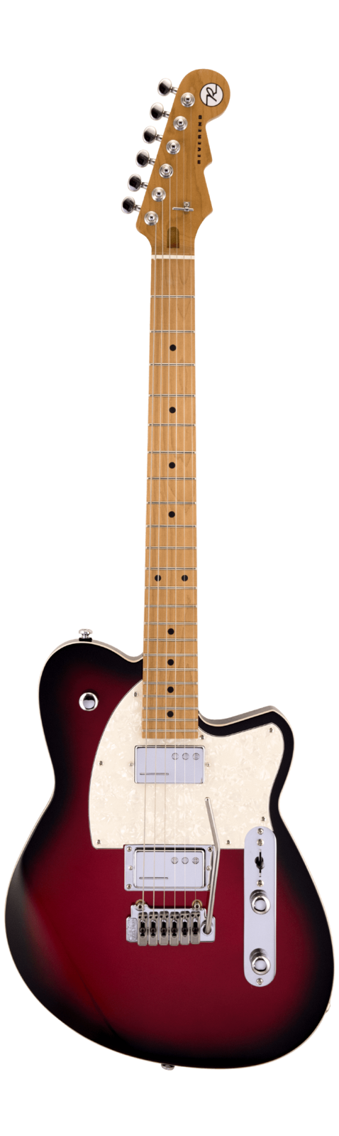 Reverend Crosscut W Electric Guitar w/ Wilkinson Trem - Metallic Red Burst