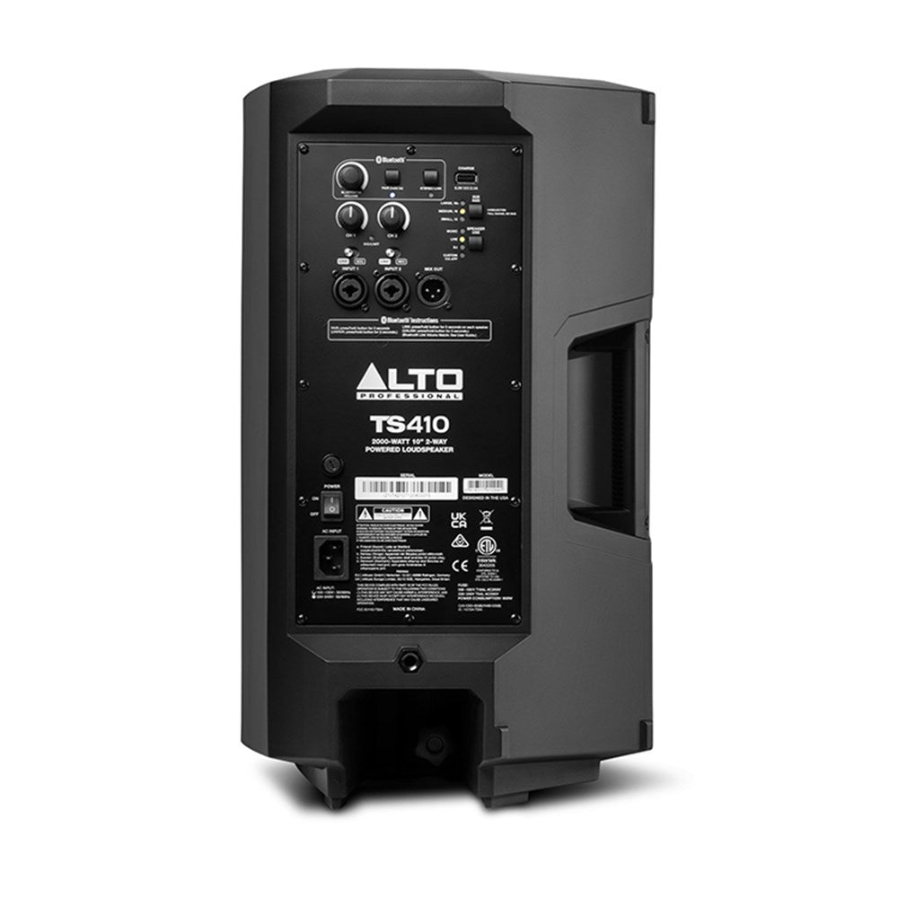 Alto 10" 2-Way Powered Loudspeaker w/ Bluetooth & Wireless Speaker Linking