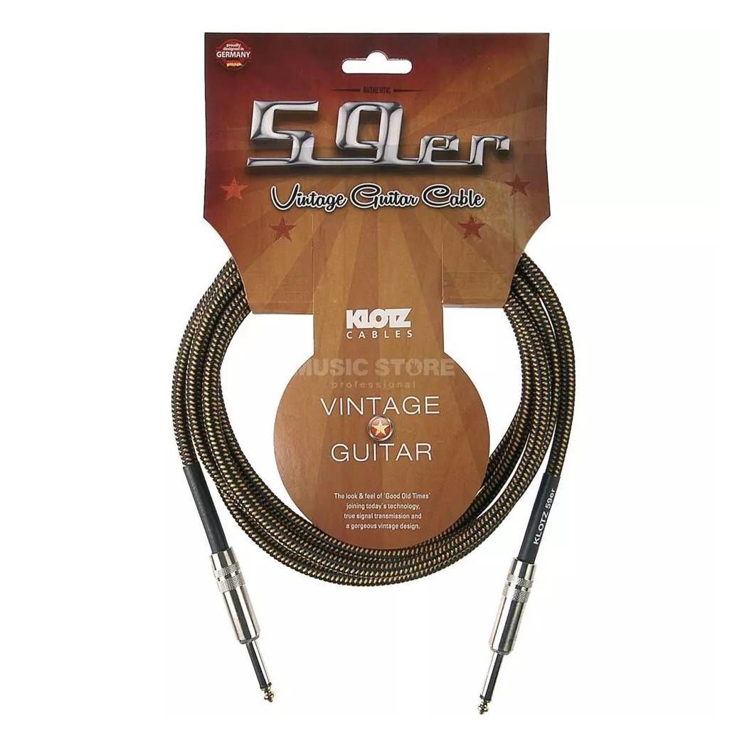 Klotz VIN 59ER Vintage Instrument Cable - 6m