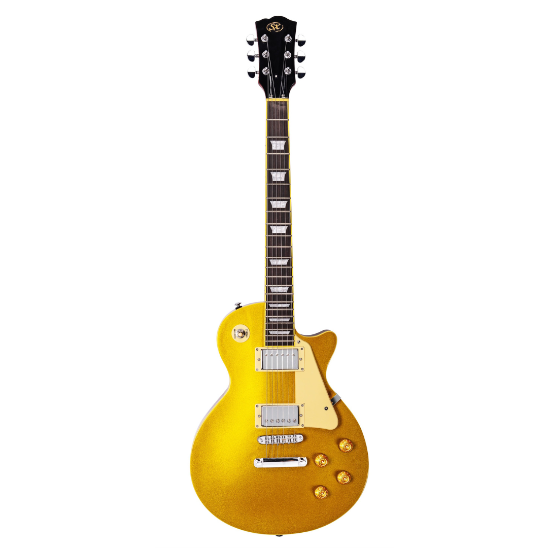 SX Gold Top LP Deluxe Style Electric Guitar – Harpers Music