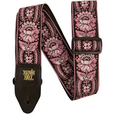 Ernie Ball Jacquard Strap - Pink Orleans