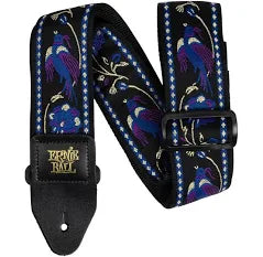 Ernie Ball Jacquard Strap - Purple Pleasant Pheasant