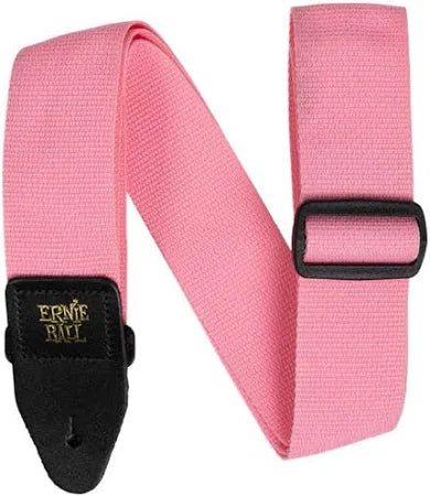 Ernie Ball Pink Polypro Guitar Strap