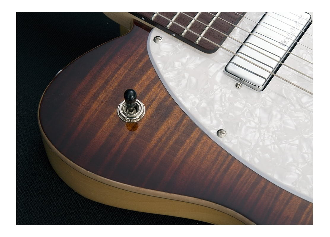 Michael Kelly Hybrid 55 Electric Guitar With Fishman Powerbridge - Tiger Eye Burst