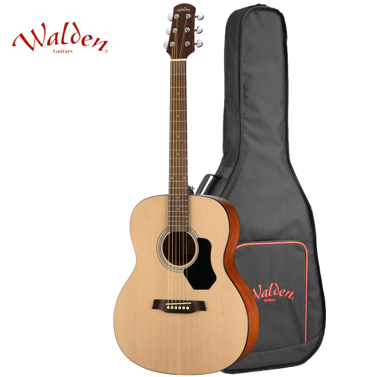 Walden O350 Standard Orchestra Acoustic Guitar – Gloss Natural