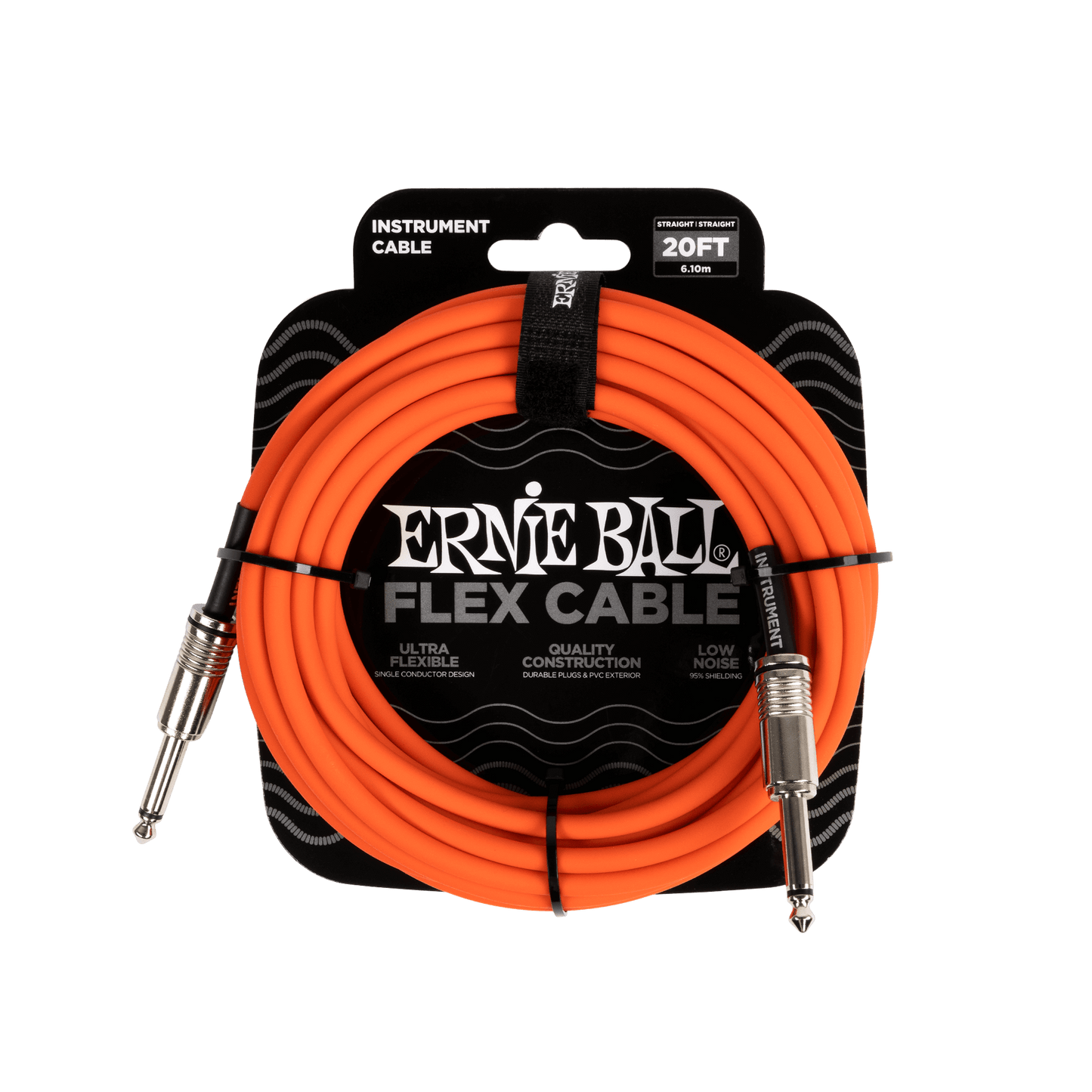 Ernie Ball Flex Cable 20ft - Orange