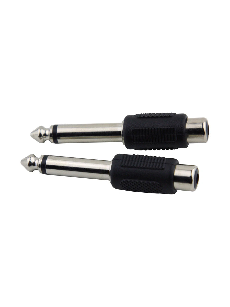 RCA(F)-1/4"(M) Mono Adapter, 2pk
