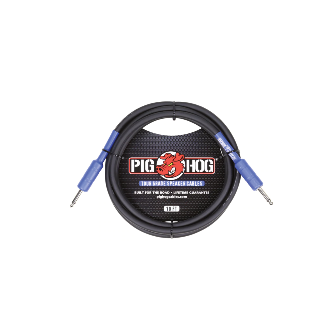 Pig Hog Speaker Cable, 10ft (14 gauge wire)