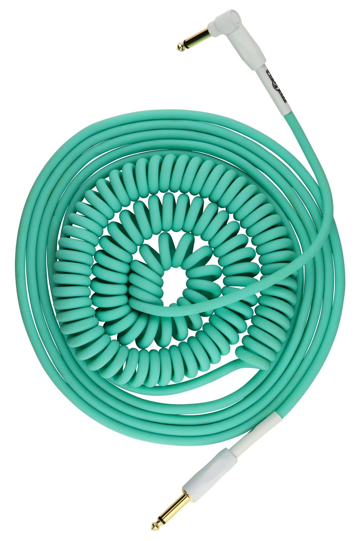 Pig Hog "Half Coil" Instrument Cable, 30 ft - Seafoam Green