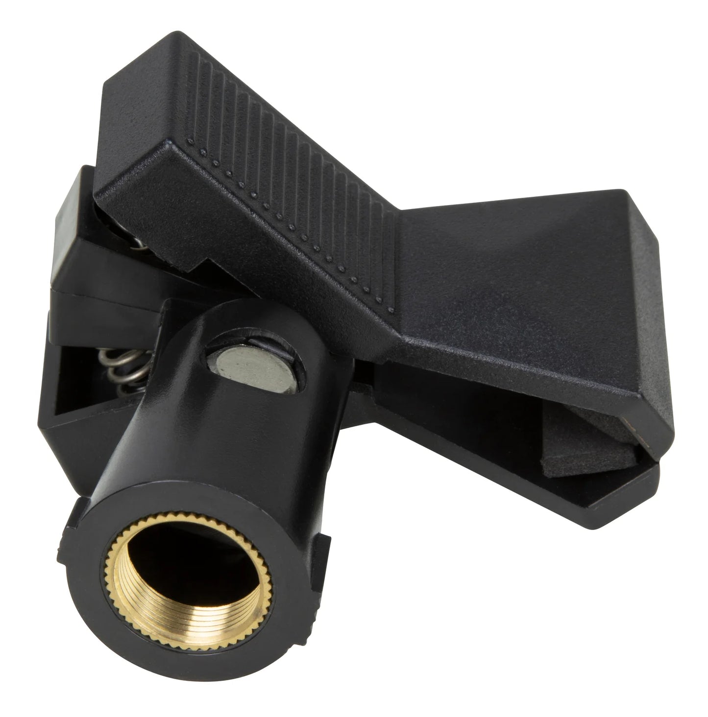 Pig Hog Mic Clip, Spring Loaded w/ Thread Adapter