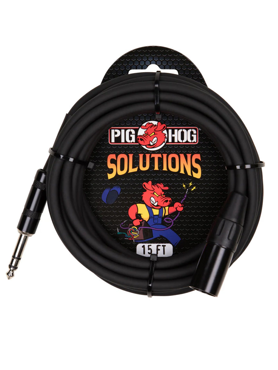 15ft TRS(M)-XLR(M) Balanced Cable