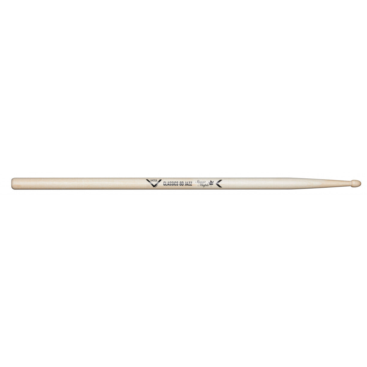 Vater Classics 8D Jazz Wood Tip Sugar Maple Drum Sticks