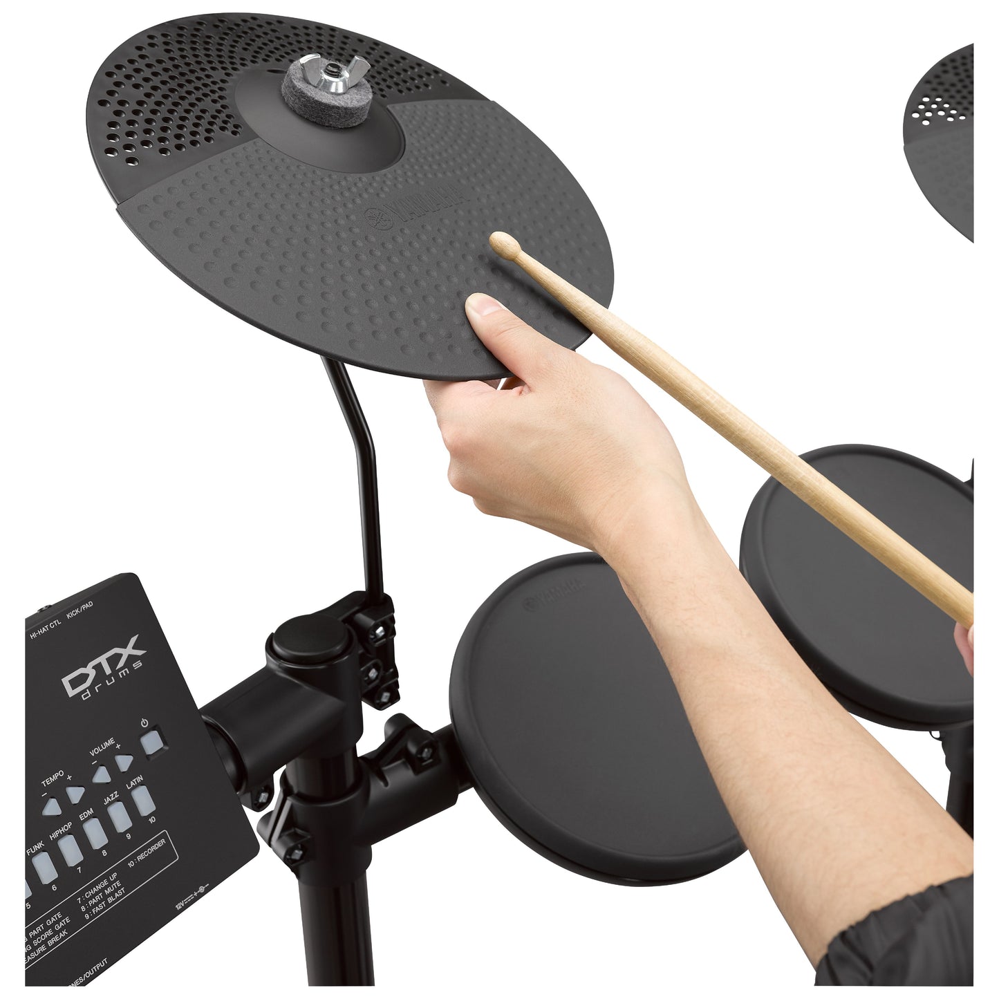 Yamaha DTX432KPLUS Electronic Drum Kit – Real Pedal Feel & Built-In Coaching