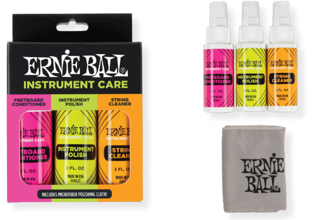 Ernie Ball Instrument Care Kit