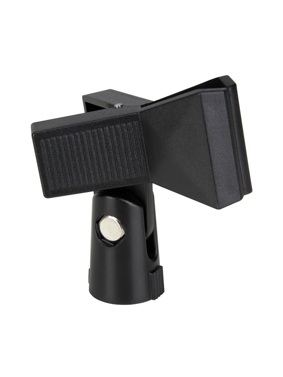 Pig Hog Mic Clip Spring Loaded with Thread Adaptor
