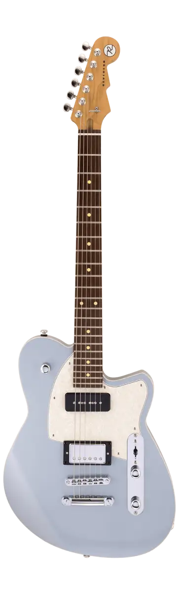 Reverend Double Agent OG - Metallic Silver Freeze PF