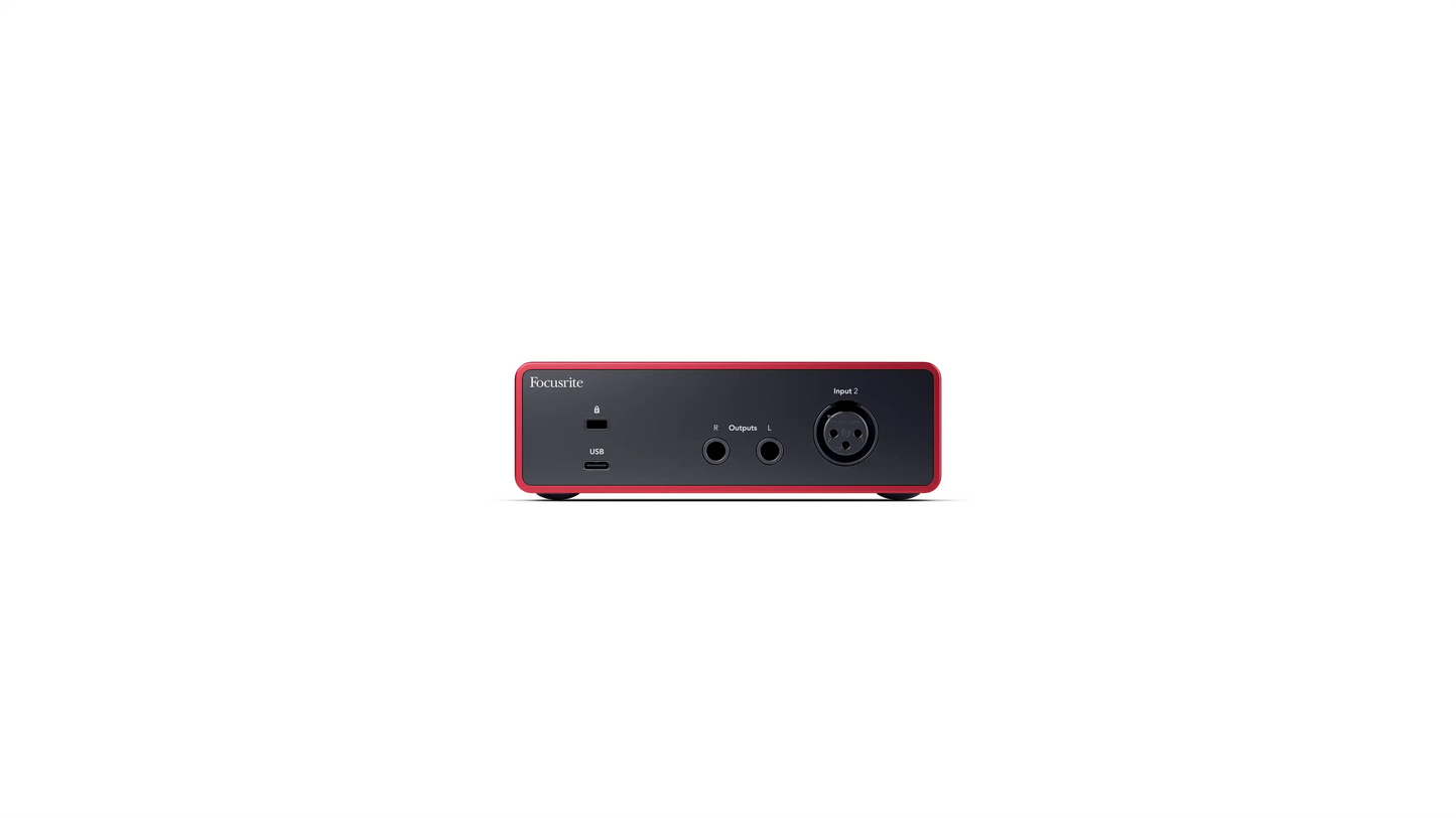 Focusrite Scarlett Solo 4th Gen USB Audio Interface