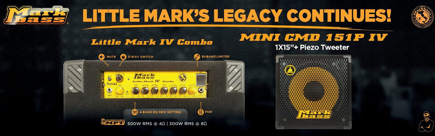 Markbass Mini CMD 151P 300/500W 1x15 Bass Combo Amp