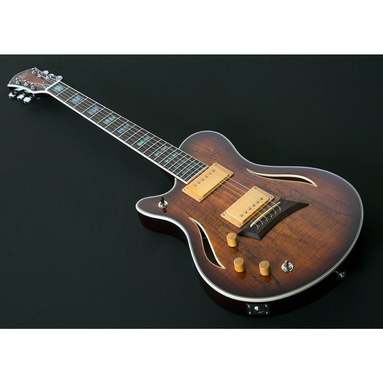 Michael Kelly Left-Hand Hybrid Special Spalted Maple Burst Electric