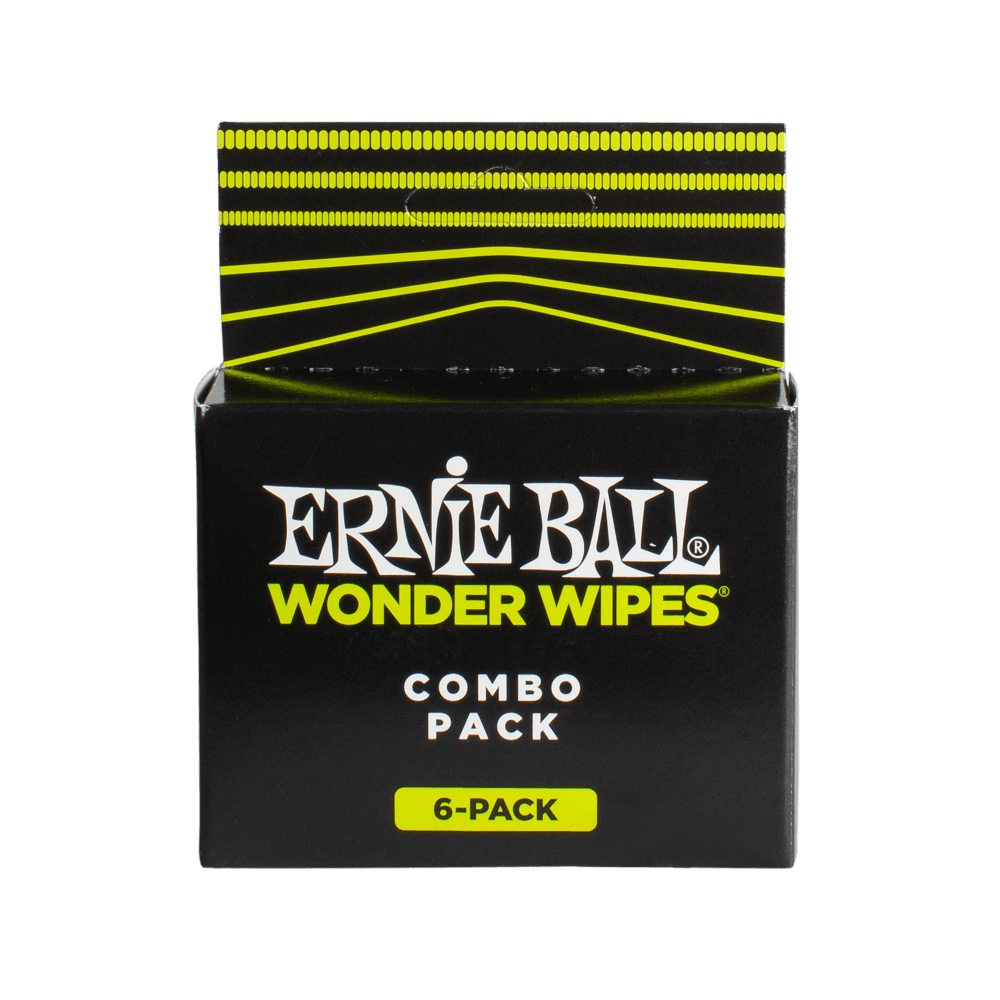 Ernie Ball Wonder Wipes - Multi Pack - 6 Pack