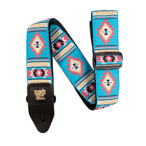 Ernie Ball Jacquard Strap - Sedona Blue