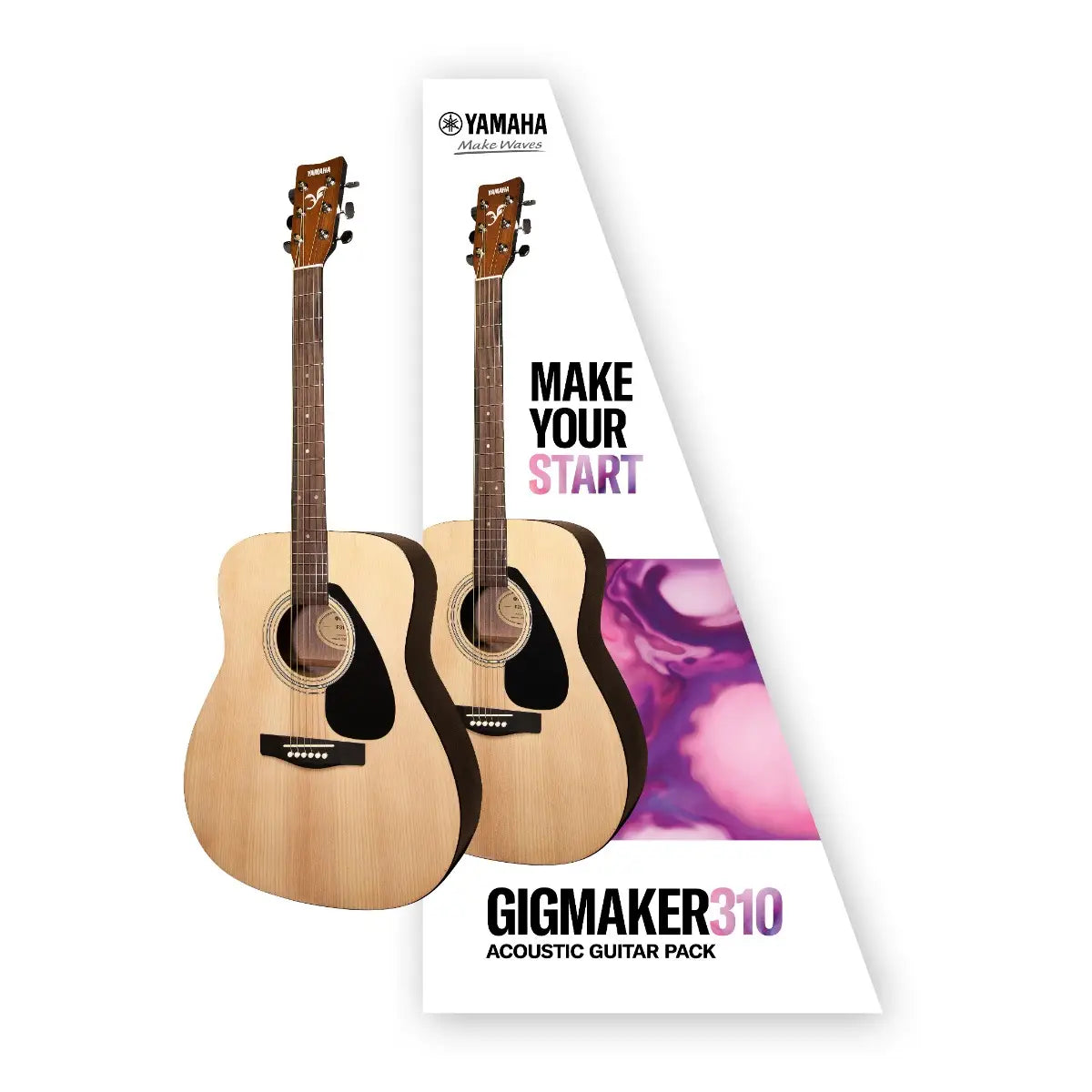Yamaha Gigmaker 310 Acoustic Guitar Pack - Natural
