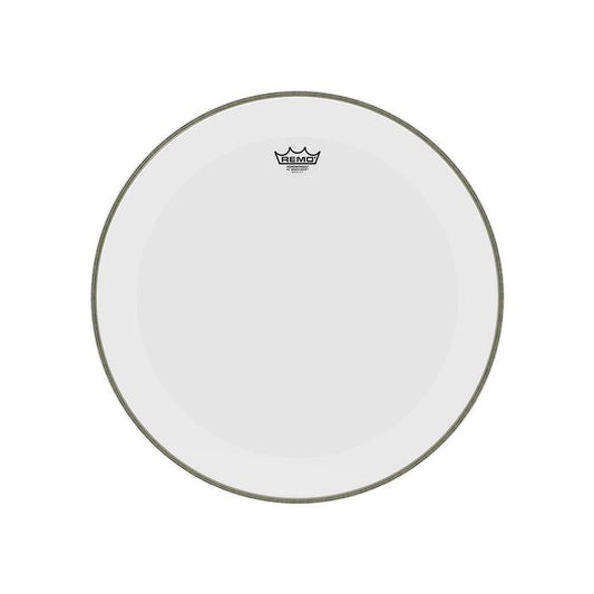 Remo Powerstroke P3 Smooth White Bass Drumhead w/ Dynamo, 26"