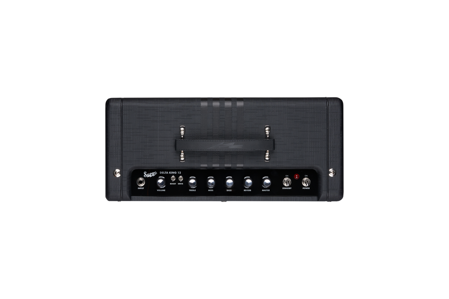 Supro Delta King 12 - 15 Watt 1x12 Guitar Amp Combo w/ Reverb - Black & Black