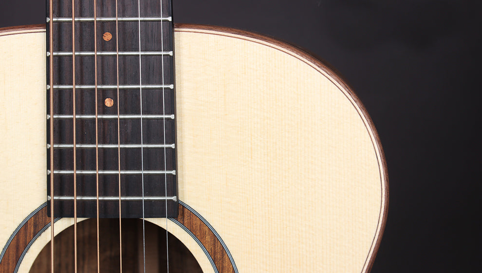 Crafter Grand Mino KOA, Medium Body Acoustic/Electric Guitar - Spruce/Koa