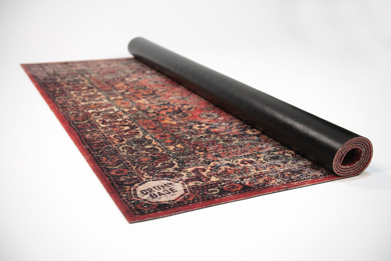 Drum N Base CLUB Series Drum Rug / Stage Mat – Original Red – 163x142cm