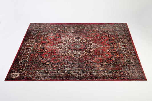 Drum N Base CLUB Series Drum Rug / Stage Mat – Original Red – 163x142cm