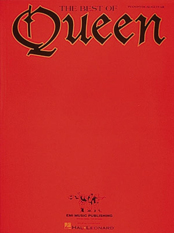 The Best Of QUEEN - Piano/Vocal/Guitar