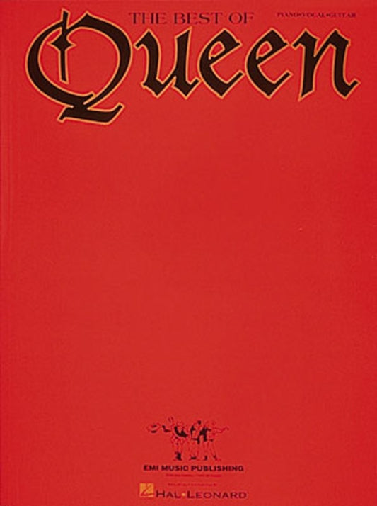 The Best Of QUEEN - Piano/Vocal/Guitar