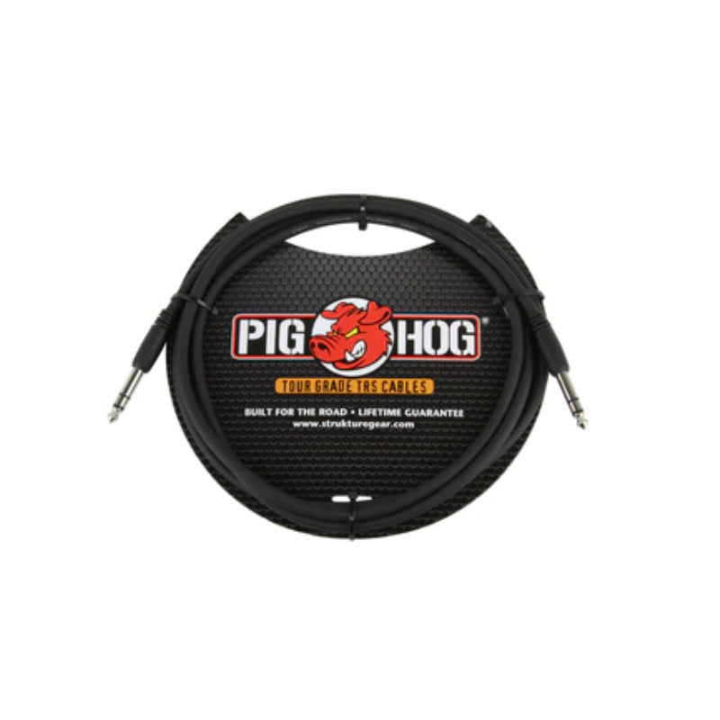 Pig Hog Cable - 1/4" TRS, 6 ft