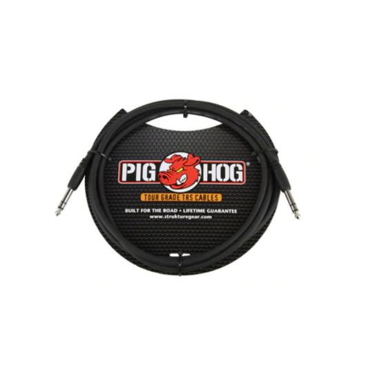Pig Hog Cable - 1/4" TRS, 6 ft