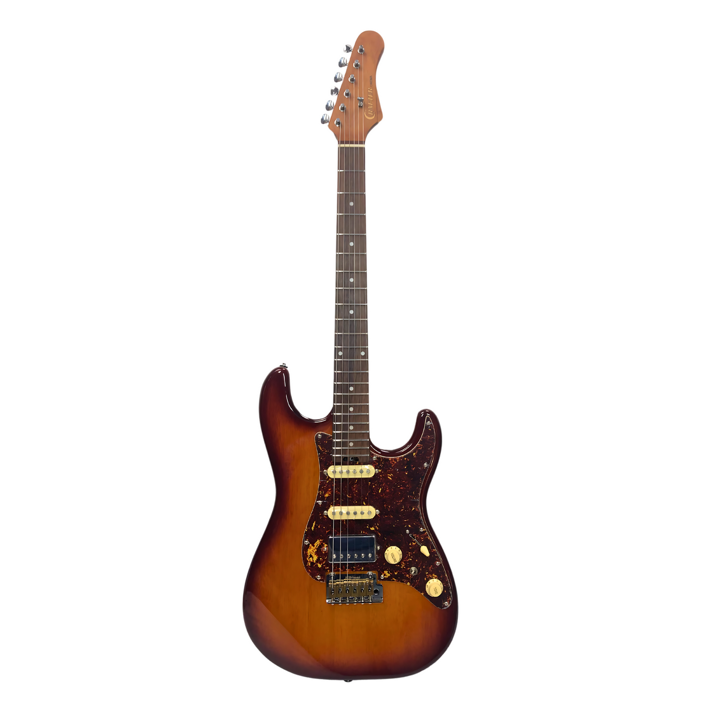 Crafter Crema S HSS Electric Guitar - Tobacco Sunburst
