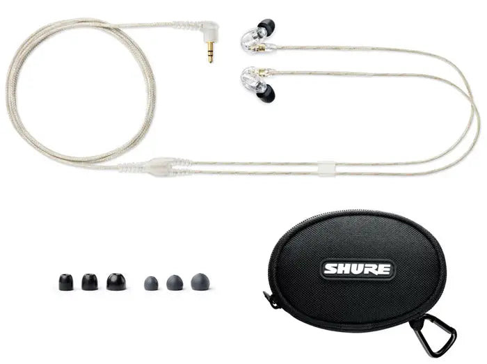 Shure SE215 Sound Isolating Earphones - Clear