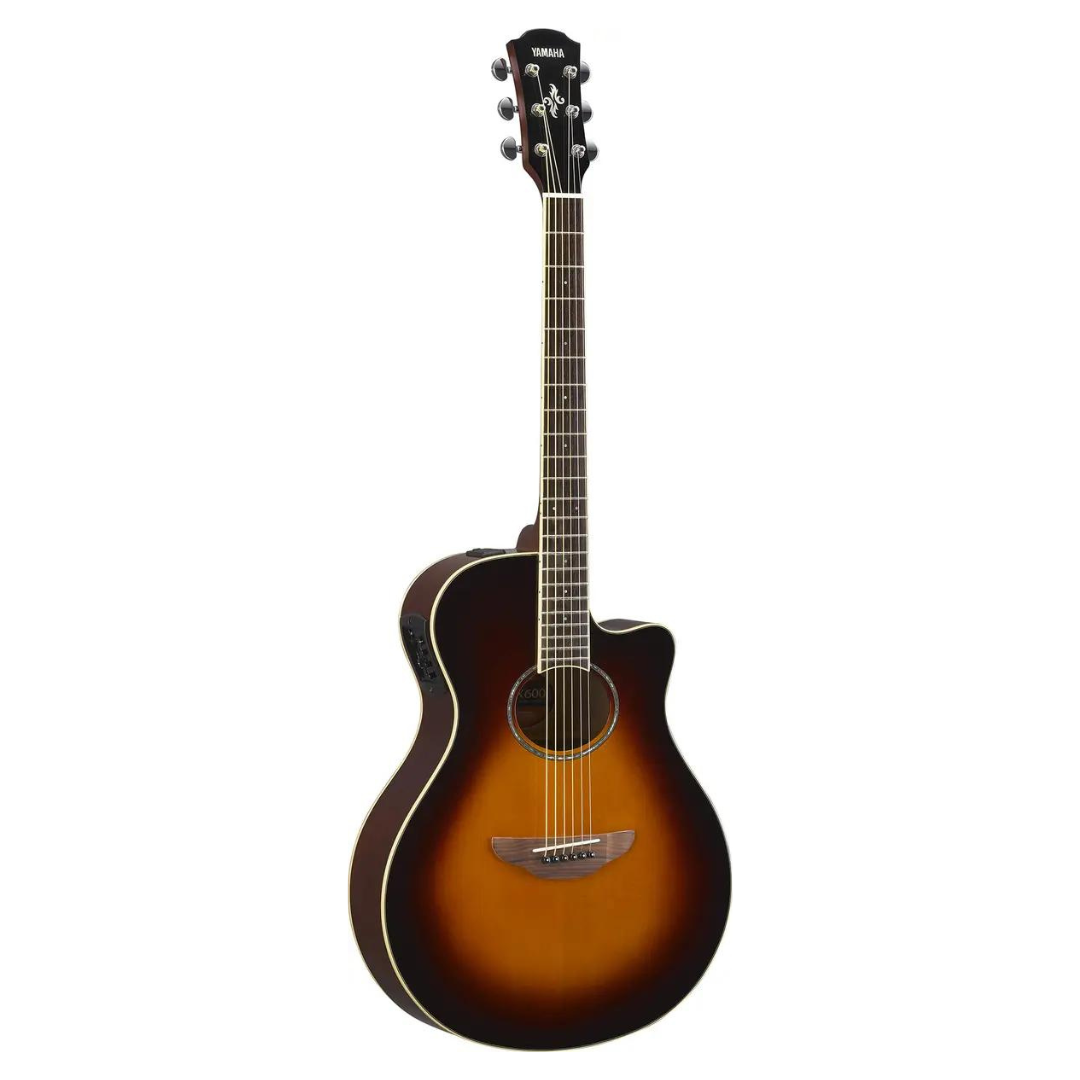 Yamaha APX600 Thinline Acoustic Electric Guitar - Old Violin Sunburst
