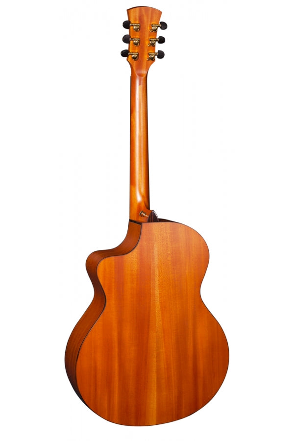 Faith 'Natural' Baby Jumbo Acoustic/Electric Guitar w/Case -  Natural Gloss