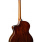 Faith "Exotic" Baby Jumbo Acoustic/Electric Guitar w/Case - Dark Natural Gold