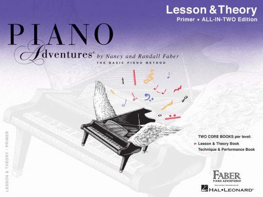 Piano Adventures All In Two Primer Level Lesson And Theory Book