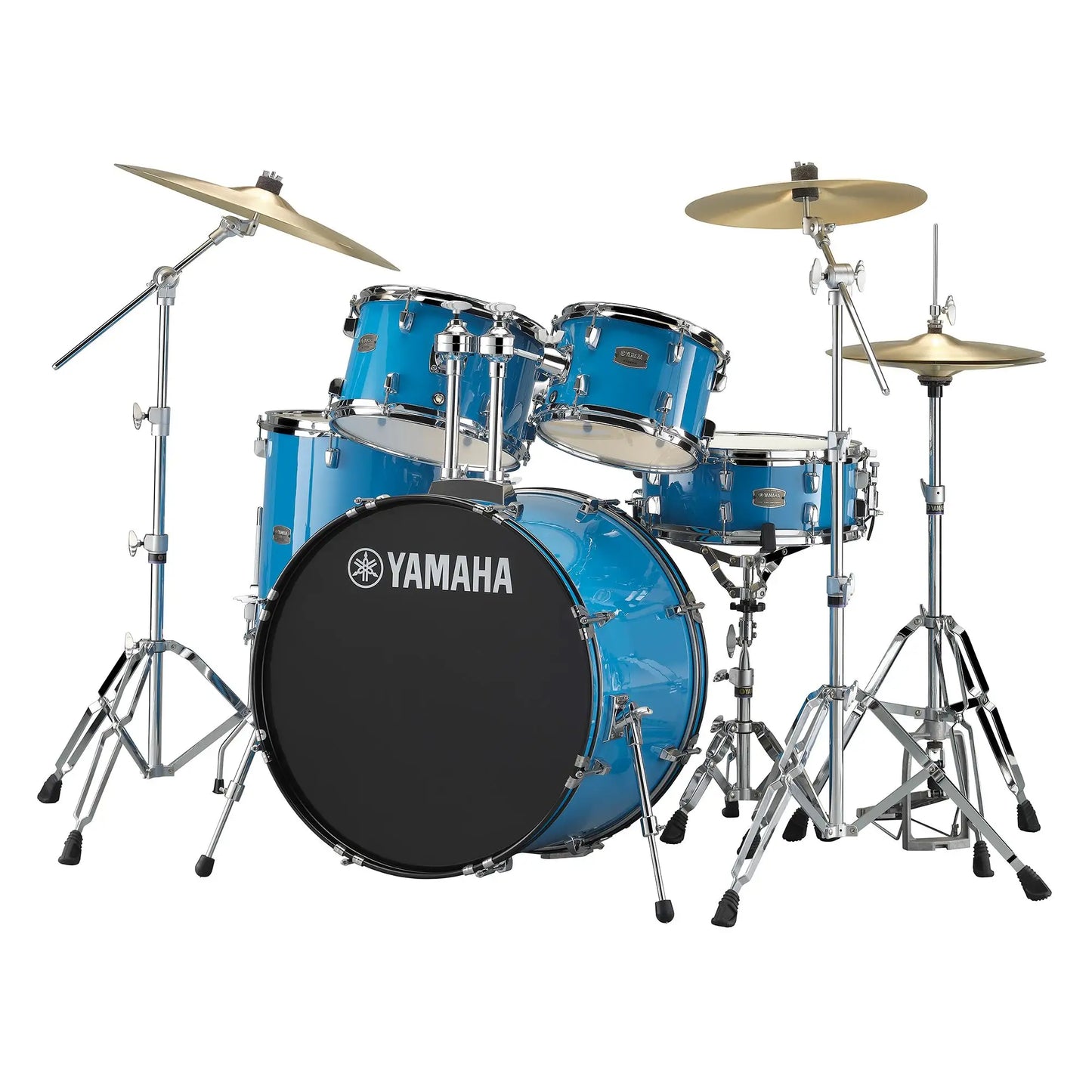 Yamaha Rydeen 5pc Euro Drum Kit - Sky Blue w/ Free DS550 Stool