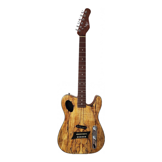 Michael Kelly 50 Forte Hybrid Electric/Acoustic Guitar Spalted Maple