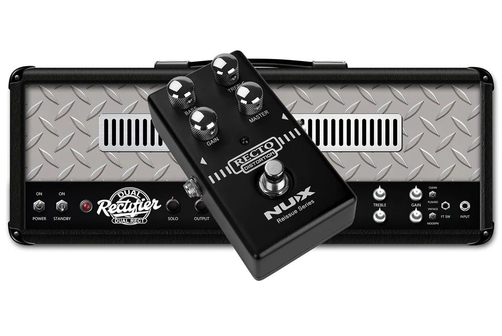 NU-X Reissue Series Recto Distortion Effects Pedal