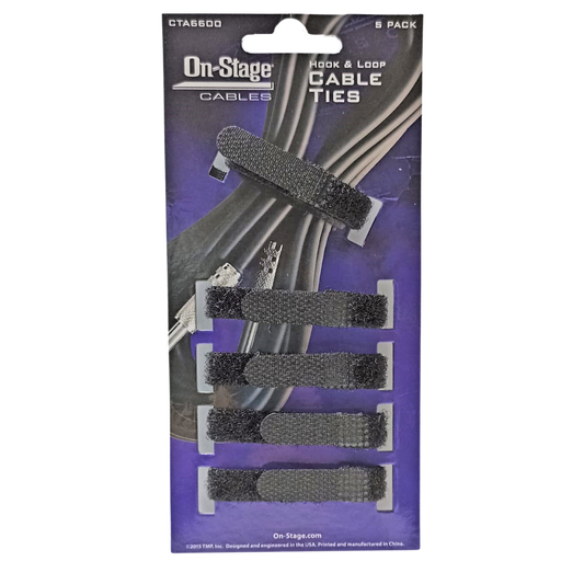 On Stage Cable Ties - 5 Pack