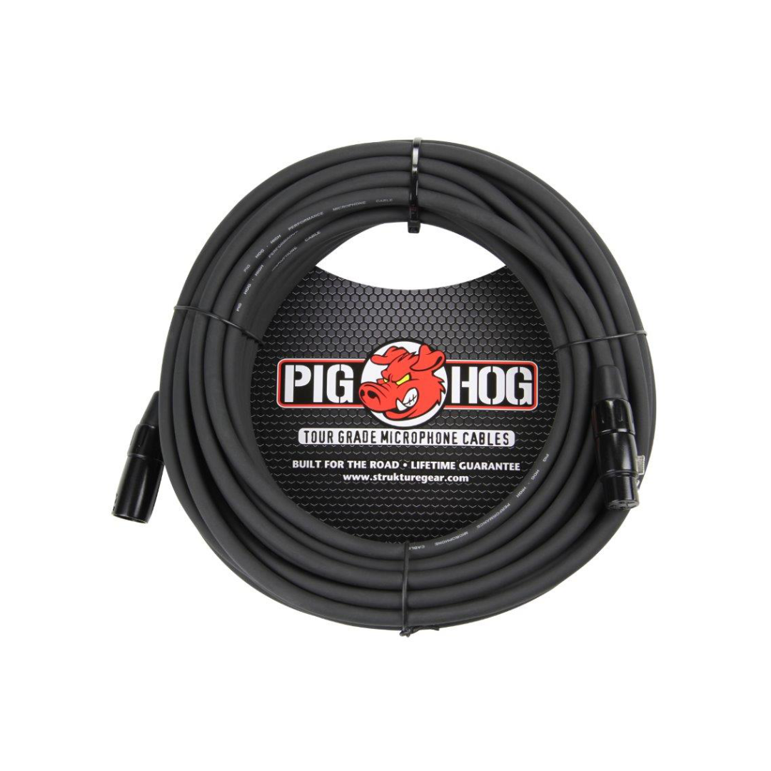 Pig Hog 8mm Mic Cable, 50ft XLR