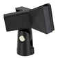 Pig Hog Mic Clip, Spring Loaded w/ Thread Adapter